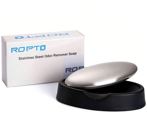 Stainless Steel Soap Odor Remover for Hands - Eliminates Onion & Garlic Smells