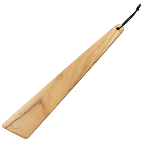 12 Inch Teak Wooden Spatula - Versatile Cooking Turner & Scraper