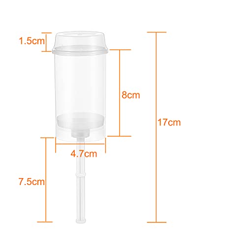 Cake Push Pop Containers with Lids - 10 Pack Food-Grade Dessert Molds