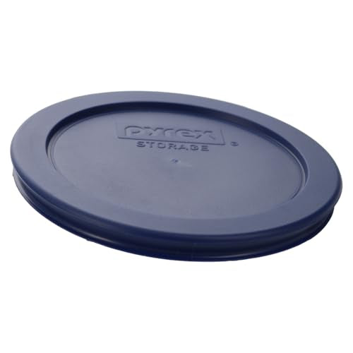Pyrex 7200-PC 2-Cup Round Replacement Lids - BPA-Free Plastic (2 Pack)