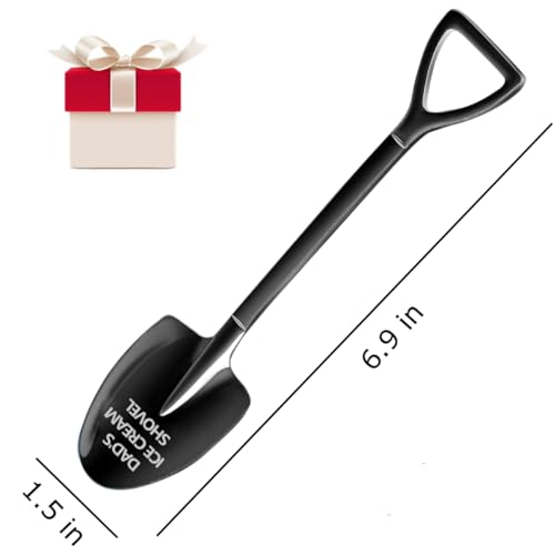 Funny Engraved Ice Cream Shovel Spoon for Dad - Unique Gift
