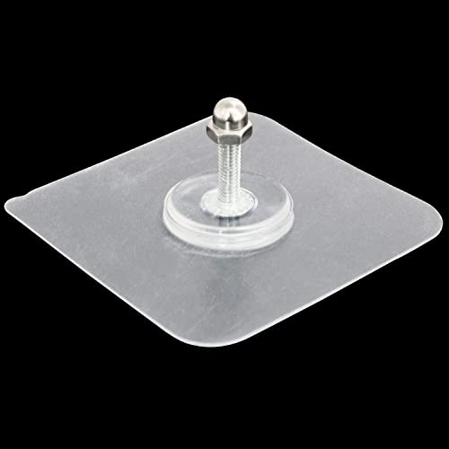 12PCS Adhesive Suction Stickers for No-Drill Bathroom Shelves