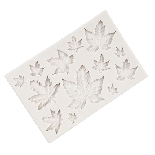 Maple Leaf Silicone Mold Autumn Leaves Fondant Cake Decorating Tool