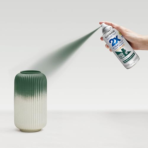 Rust-Oleum Painter's Touch 2X Spray Paint, Emerald Isle - Fast-Dry, Durable, Oil-Based for Indoor/Outdoor Use