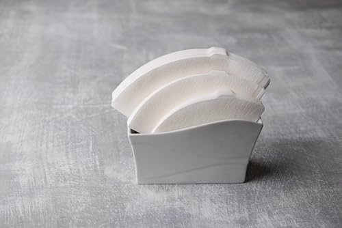 Hario V60 Paper Coffee Filters, Size 01, White, 100 Count Box