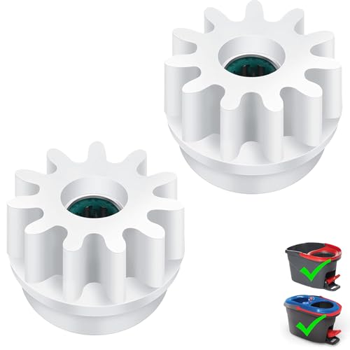 FXHDC-M Spin Mop Bucket Gear Replacement Kit - 1-Inch Heavy-Duty 2-Pack