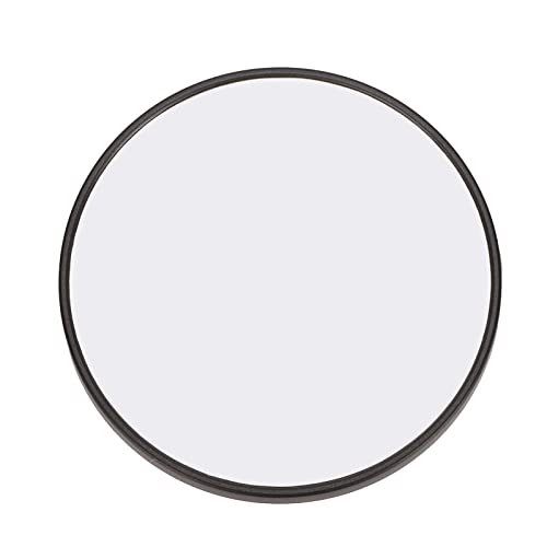 15X Magnifying Makeup Mirror with Suction Cups - Portable & Round