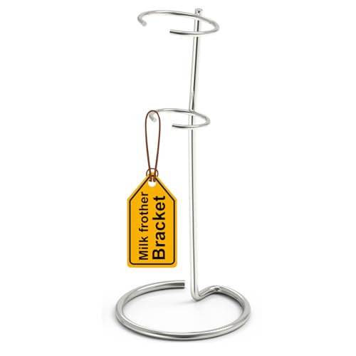 HOMEXUP Milk Frother Stand - Universal Heavy Duty Holder for Handheld Frothers