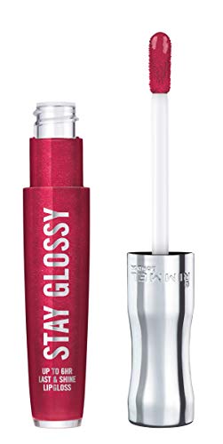 Rimmel Stay Glossy Lip Gloss - 490 Grind Time, Long-Lasting Shine
