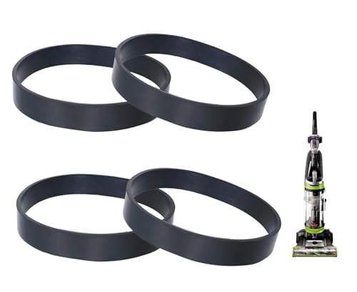 Bissell Vacuum Belt Replacement for Powerlifter & CleanView - Pack of 4