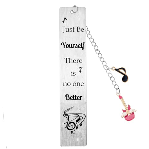 Inspirational Music Bookmark for Singer Fans - Motivational Gift