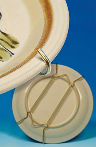 Hillman Brass Plate Hanger for 8-11 Inch Plates, 30lb Capacity