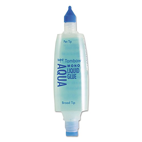 Tombow MONO Aqua Liquid Glue with Dual Tip Dispenser, 1.69 oz