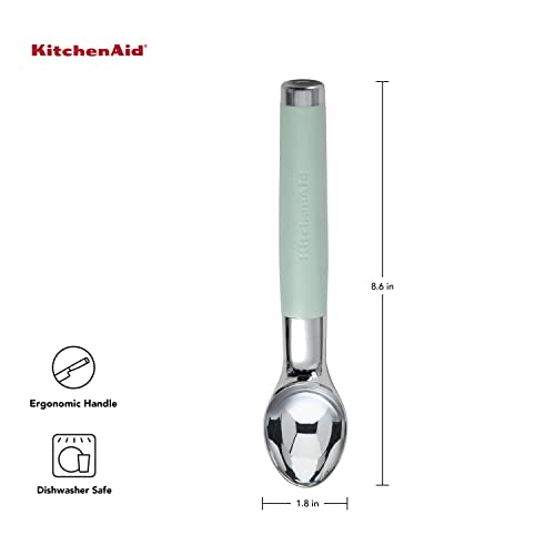 KitchenAid Classic Ice Cream Scoop, 8.5-Inch, Pistachio