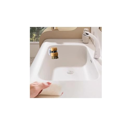 Soap Dispensing Palm Brush Holder with Suction Cup - Open Design