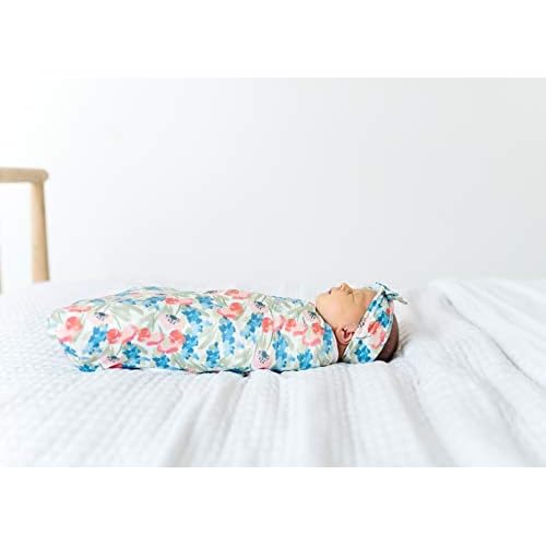 Copper Pearl Large Premium Knit Baby Swaddle Receiving Blanket Wren