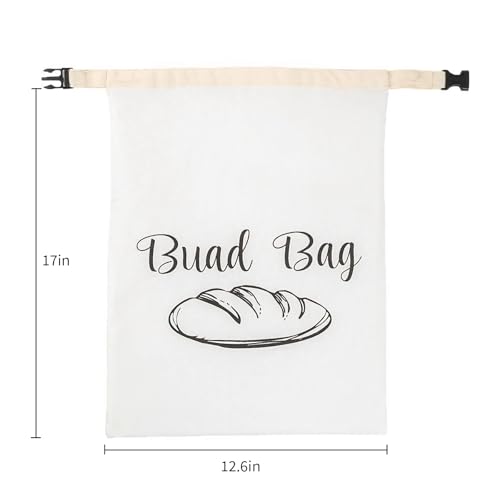 Reusable Linen Bread Bags for Sourdough & Fresh Baked Goods