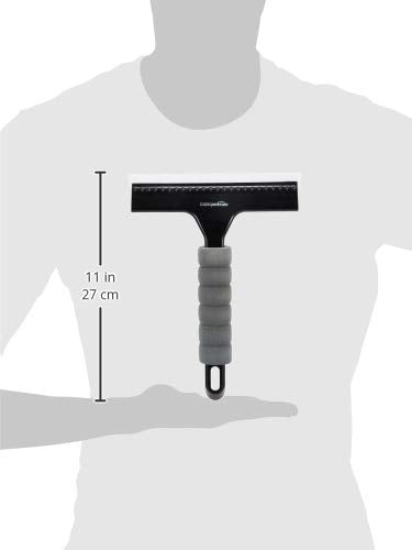 Amazon Basics 8-Inch Window Squeegee with Handle for Streak-Free Cleaning