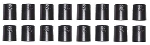 JSP Manufacturing 1" Wire Shelf Clips - 16 Pack (8 Pairs) for Metal Racks