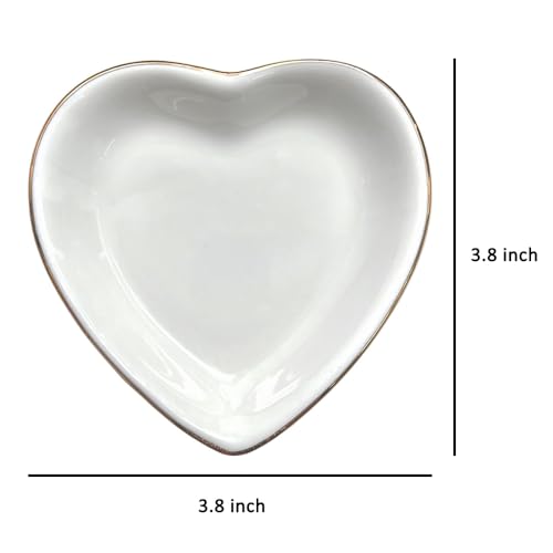 Elegant Handmade Ceramic Trinket Tray for Jewelry & Keepsakes