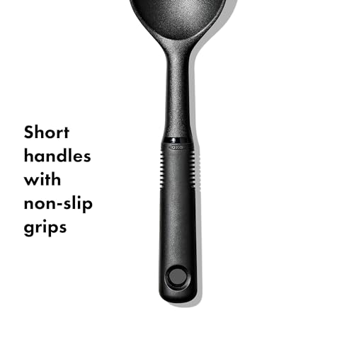 OXO Good Grips Nylon Mini Spoon - Heat Resistant Non-Stick Safe Cooking Tool