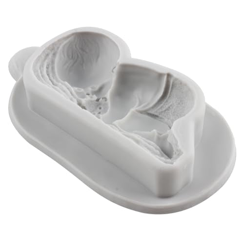 Sleeping Baby Silicone Fondant Mold for Cake Decorating