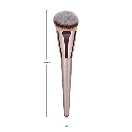 VVS Professional Synthetic Makeup Brush - Soft Kabuki Foundation & Powder Applicator