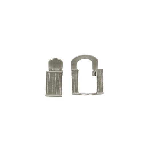 Spectrum Over Cabinet Door Towel Hook - Brushed Nickel, 2 Pack