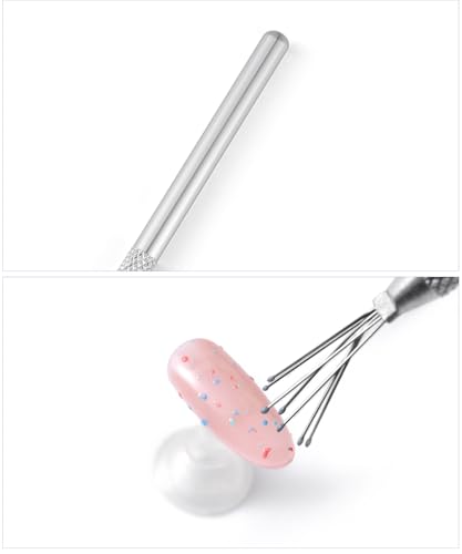 KADS 7-Pin Stainless Steel Nail Art Liner Tool Set for Precision Manicures