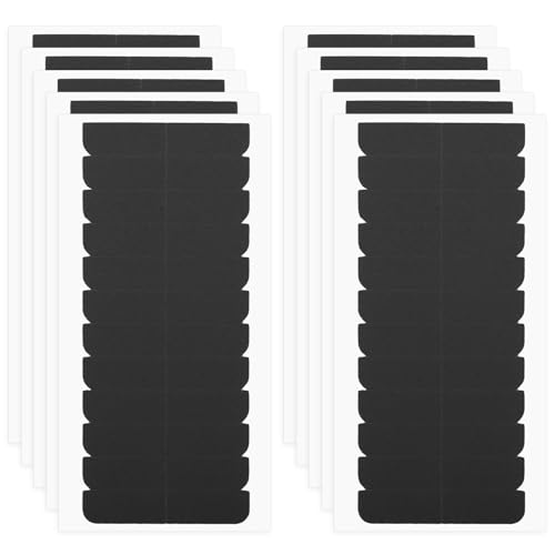 Mabor 120Pcs Double Sided Tape for Hair Extensions Replacement Black