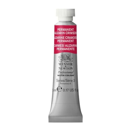 Winsor & Newton Professional Watercolor, 5ml Tube - Perm Alizarin Crimson