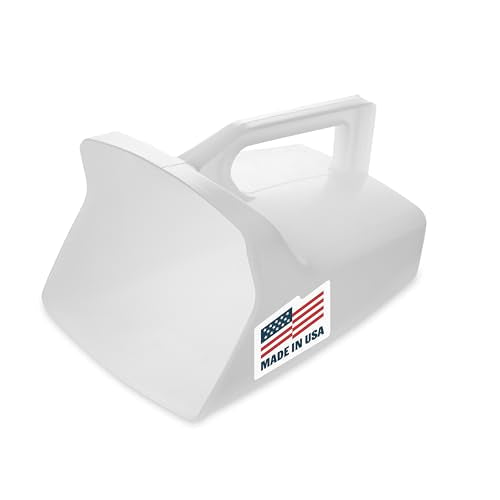 Rubbermaid 64-Ounce Commercial Utility Scoop - Durable Polycarbonate for Ice & Ingredients