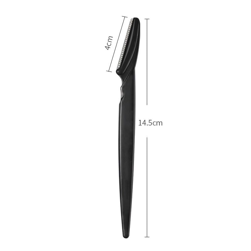 Dermaplane Razor 12-Pack Face Shaver and Eyebrow Trimmer Peach Fuzz Remover