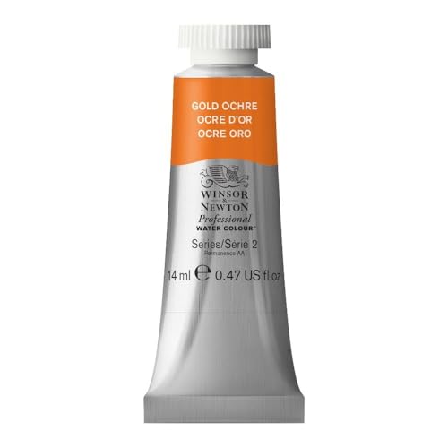 Winsor & Newton Professional Watercolor Paint, 14ml Tube - Gold Ochre