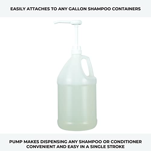 Ginger Lily Farms Gallon Pump Dispenser - 1 Oz Per Stroke Fits Standard Bottles