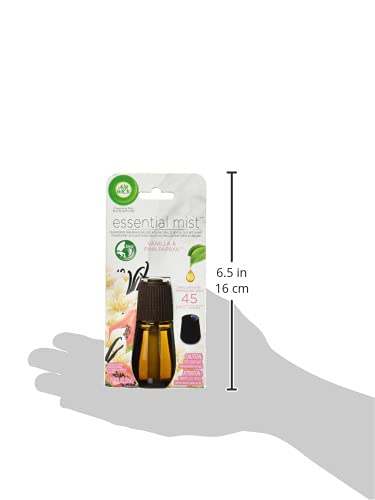 Air Wick Essential Mist Refill, Vanilla & Pink Papaya, 0.67 Fl Oz