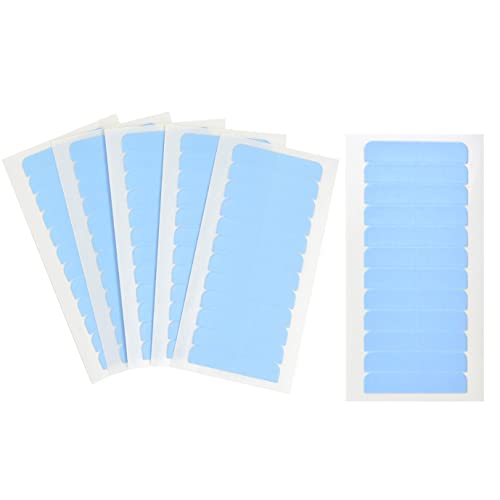 Hair Extension Tape Double Sided Replacement Tabs 180 Pcs Blue