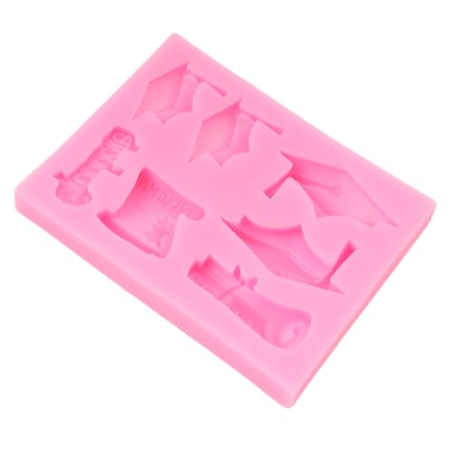 Graduation Silicone Fondant Molds - Cap & Diploma Set