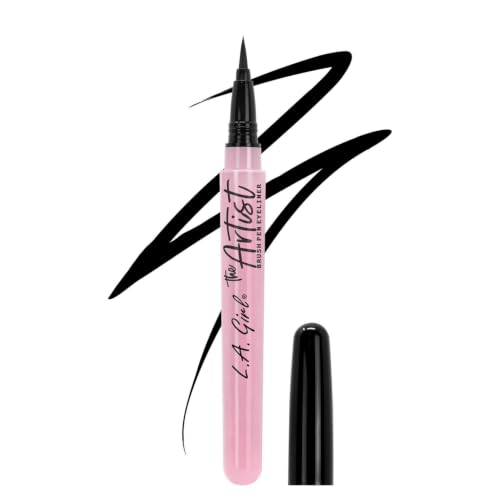 L.A. Girl Artist Brush Pen Liquid Eyeliner Inky Black