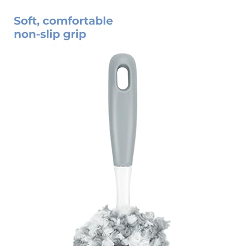 Microfiber Duster with Washable Head - 2 Pack for Home Cleaning