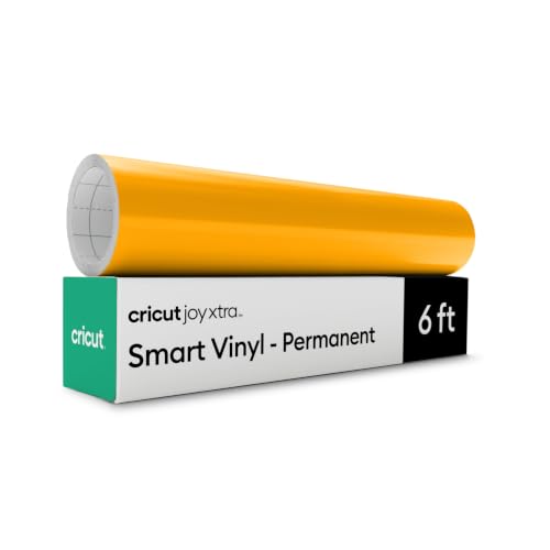 Cricut Smart Permanent Vinyl Roll - Maize Yellow, 9.5in x 6ft