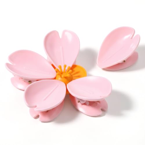 Cherry Blossom Magnet Bag Clips - Cute Reusable Fridge Sealing Clips
