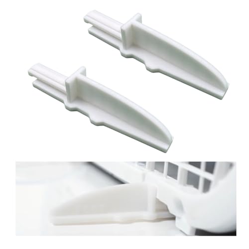 Lasko Box Fan Replacement Feet Set of 2 - White Anti-Tip Design