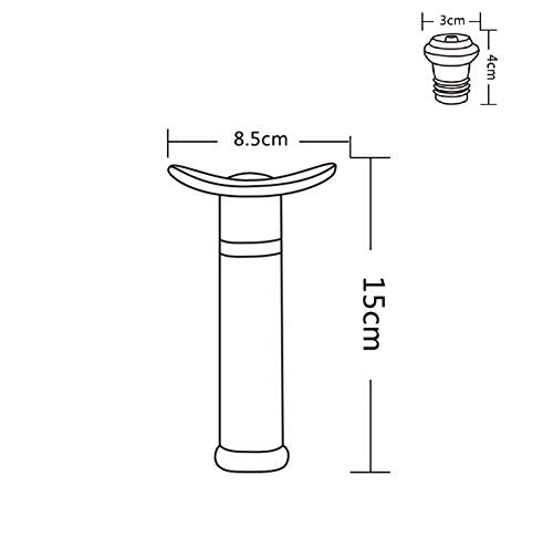 FosFun Wine Aerator and Pourer Spout with Vacuum Pump Wine Saver Kit