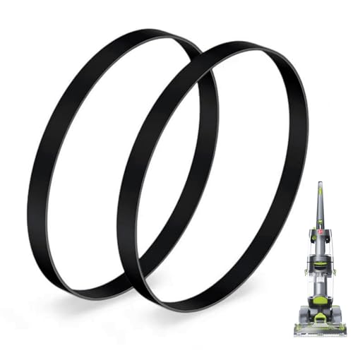 Hoover Carpet Cleaner Belt Replacement Pack for FH51000 Series - Durable Rubber Drive Belts