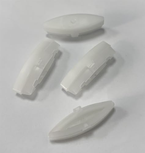 Kohler Toilet Seat Bumpers - 4 Pack Rubber Replacement Pads