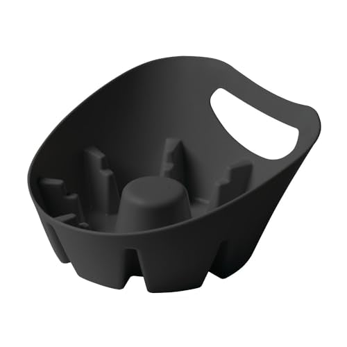 PlumbCraft MaxClean Plunger Tray - 7.5 in. Black, Pack of 1