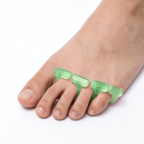 KADS Silicone Toe Separators 2pcs for Nail Art and Pedicure Care