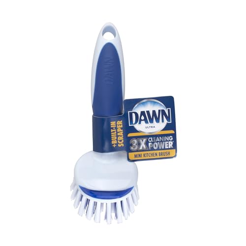 Dawn Mini Kitchen Brush - Ergonomic Scrubbing Brush for Small Hands