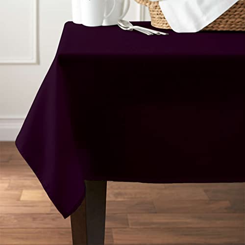 Pomp 52" x 52" Premium Polyester Tablecloth - Wrinkle & Stain Resistant
